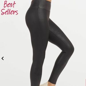 SPANX Faux Leather Leggings
